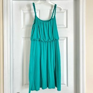 Loft Sundress, Teal, Size S